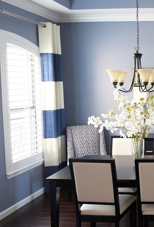 Striped Drapery Panel - Offered in 28 colors. Tons of sizes! – Martha ...